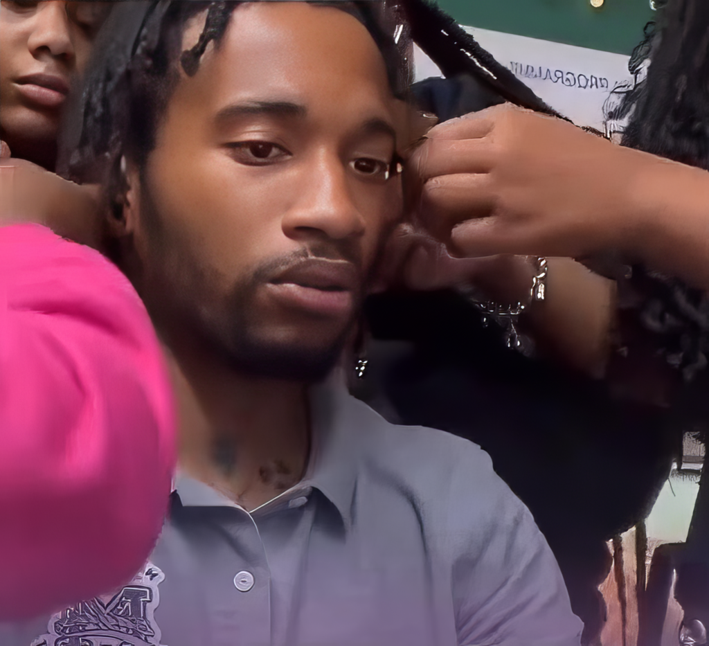 Teacher Students Unbraiding Hair