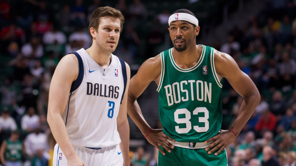 Boston Celtics vs Dallas Mavericks Timeline