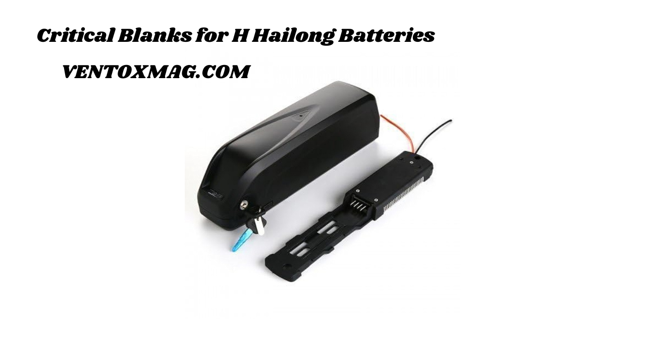 Critical Blanks for H Hailong Batteries