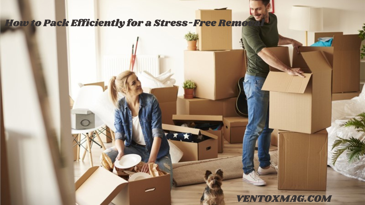 How to Pack Efficiently for a Stress-Free Removal