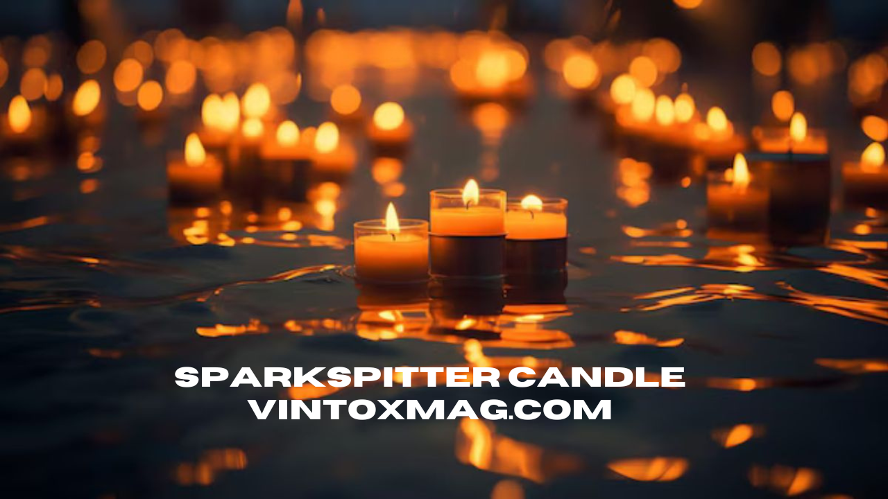 Sparkspitter Candle