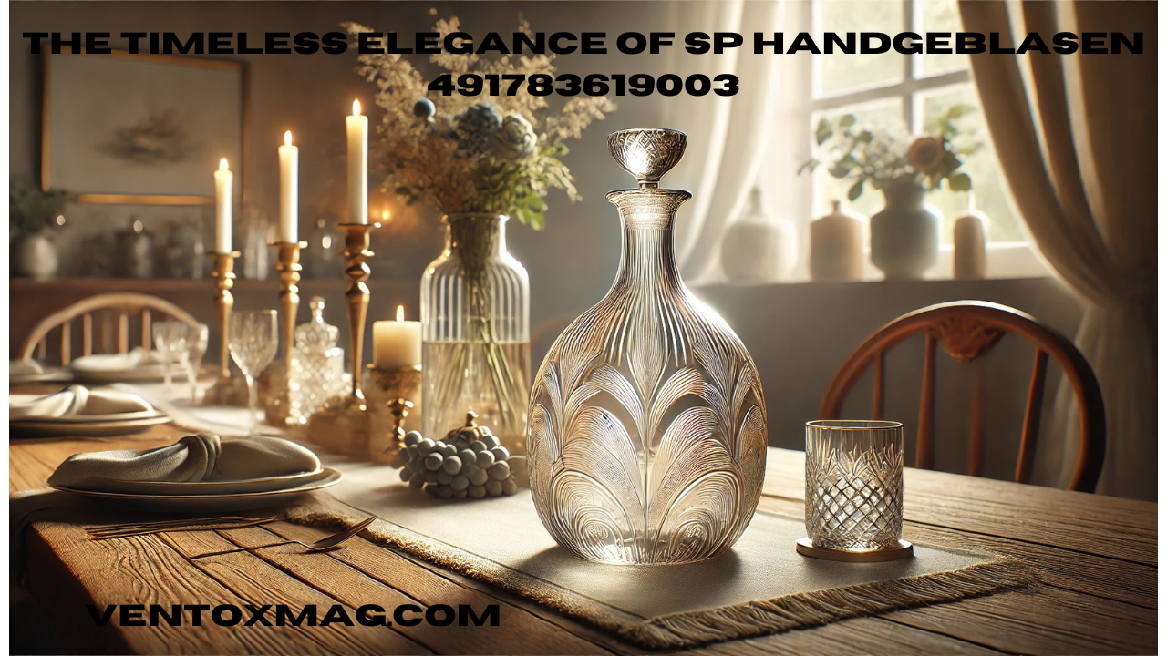 The Timeless Elegance of SP Handgeblasen 491783619003