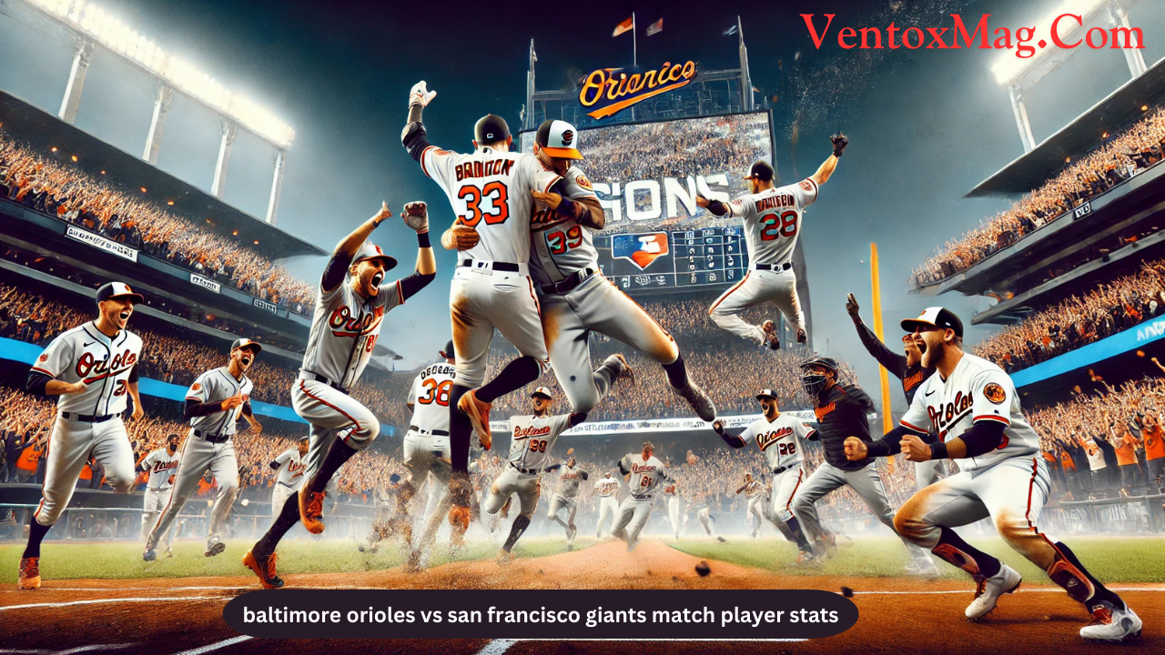 baltimore orioles vs san francisco giants match player stats